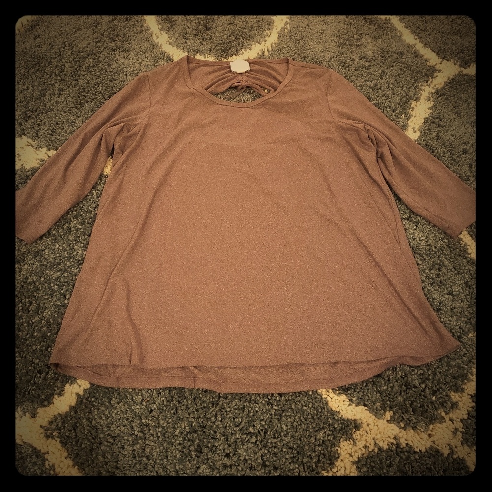 Purple shirt